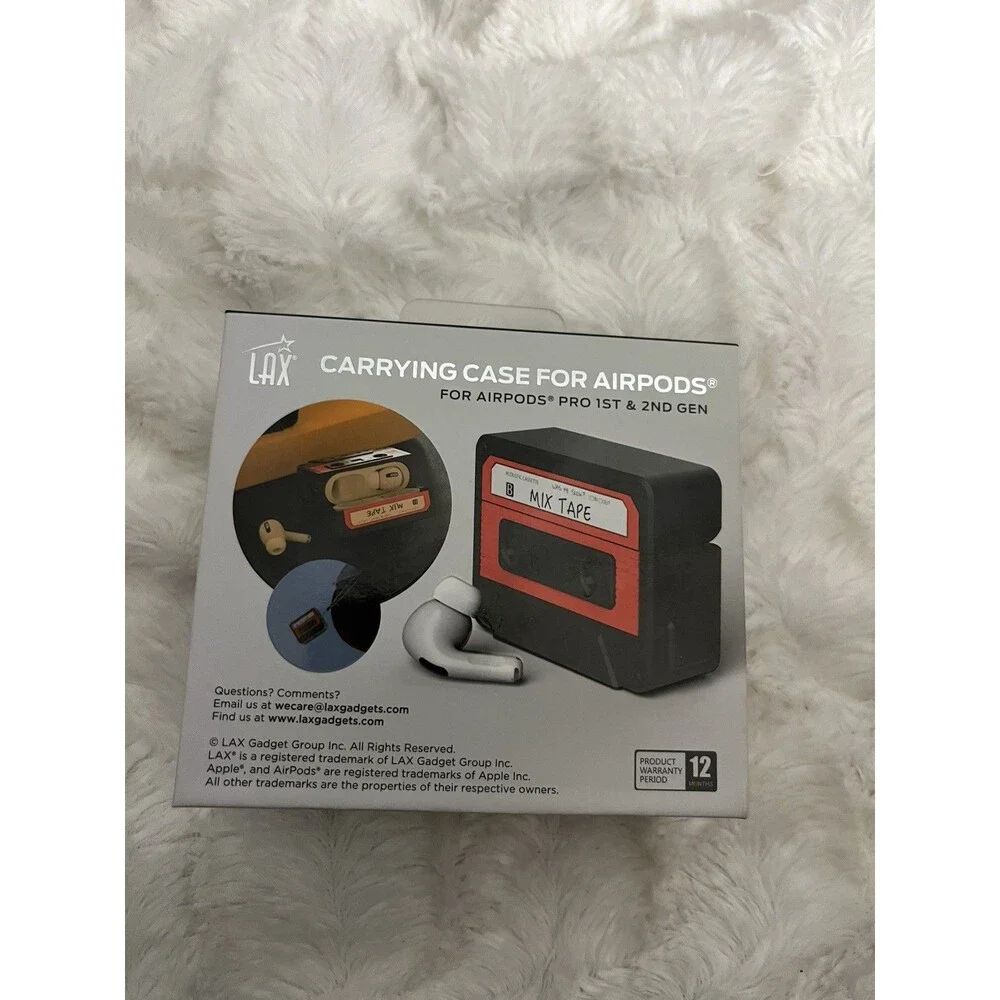 Mixed Tape Cassette Retro Vintage Case for AirPods Pro 2nd Gen